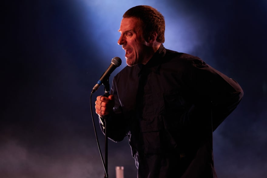 Jason Williamson of Sleaford Mods performs at South Facing festival.