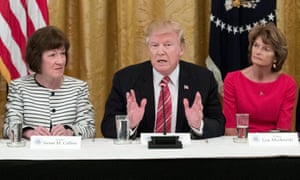 Collins and Murkowski: will not vote to condemn Trump.