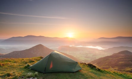 John had never been on a camping trip before but found it cheaper than a usual holiday, and said the Lake District was ‘gorgeous’.