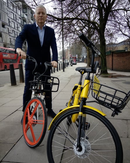 Patrick Collinson, Money editor at the Guardian, tests Mobike and Ofo bikes.