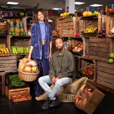 Kiera-Lorelle and Lewis Rhomes at Cinnamon Leaf in Tottenham.