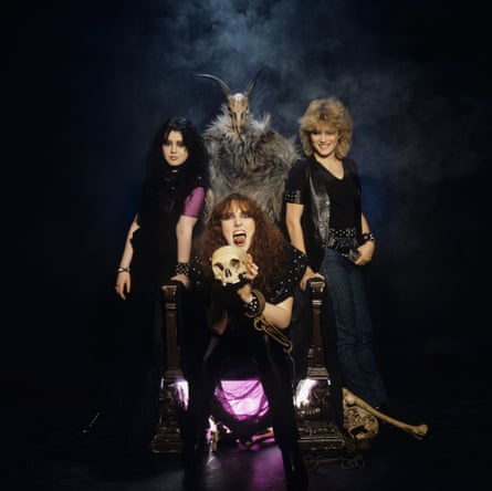 Rock Goddess ... (from left) Julie Turner, Jody Turner and Dee O’Malley in October 1983.