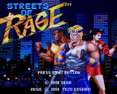 Streets of Rage, one of Sega’s teen-targeted titles.