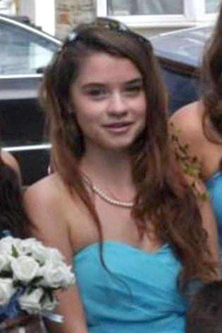 Becky Watts, who is missing from her home in Bristol.