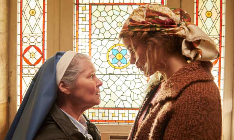 Imelda Staunton and Carla Juri in Amulet.