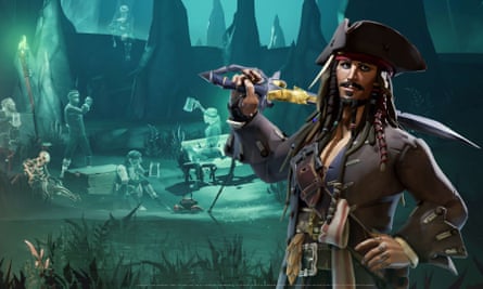 Sea of Thieves: Captain Jack Sparrow.