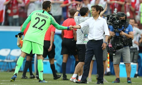 Japan Sneak Through To World Cup Last 16 Despite Poland Defeat World Cup 18 The Guardian Japan Sneak Through To World Cup Last 16 Despite Poland Defeat World Cup 18 The Guardian