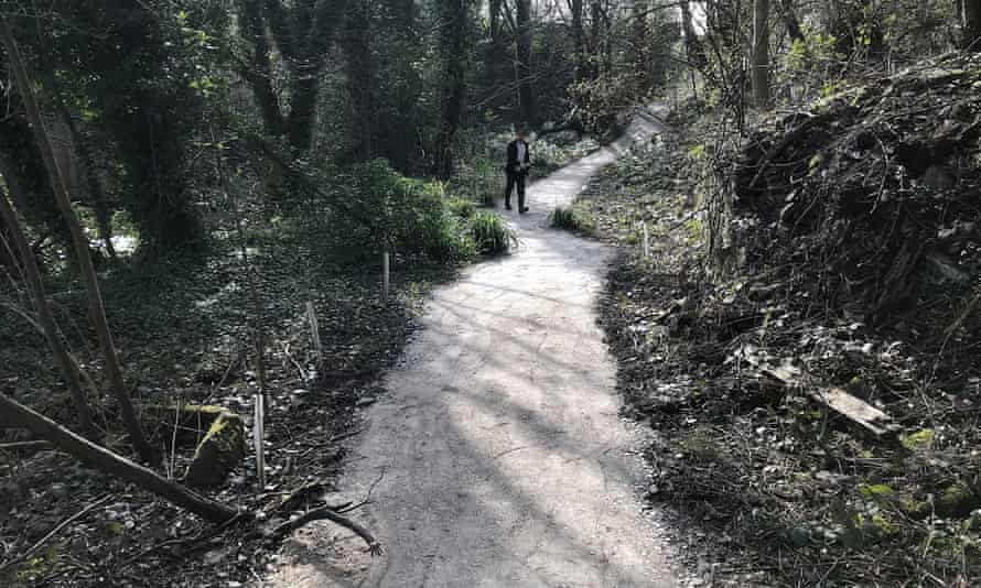 New stone paths have been created to provide access to the beck.