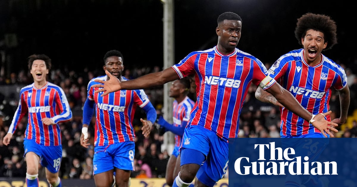 Crystal Palace up to fourth after Marc Guehi's late header stuns Fulham