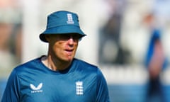 Andrew Flintoff working with the England team at Lord’s on Friday