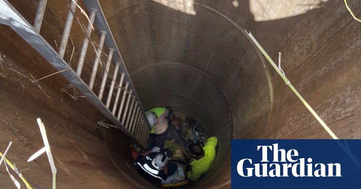 Teenager rescued after falling eight metres down Brisbane stormwater drain