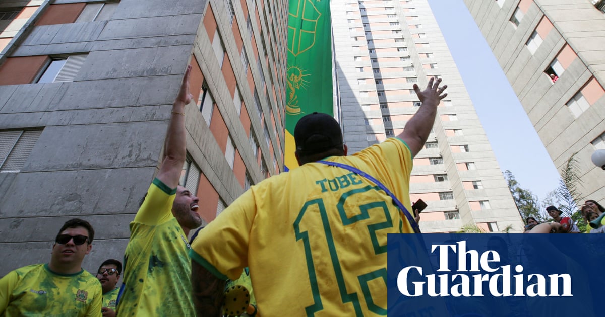 Leftwing Brazilians hope to reclaim football jersey from Bolsonaro movement