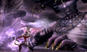 In Dante’s Inferno, one of the boss characters is a giant goddess who gives birth from her nipples; the very incarnation of the ‘monstrous feminine’ concept