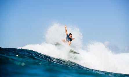 Two-time world champion Tyler Wright of Australia astatine Pipeline.