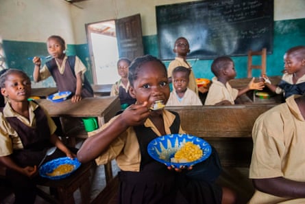 It costs Mary’s Meals just £13.90 to feed one schoolchild in Liberia for a whole year.