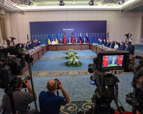 A round of talks between Russia and Ukraine in Turkey.