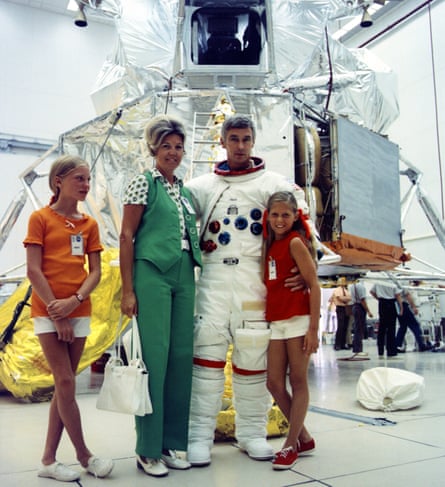 Eugene Cernan with his family in 1972.