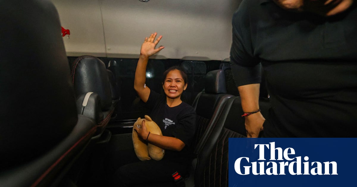 Filipino death row prisoner to return home after 15 years in Indonesian jail | Indonesia Filipino death row prisoner to return home after 15 years in Indonesian jail | Indonesia