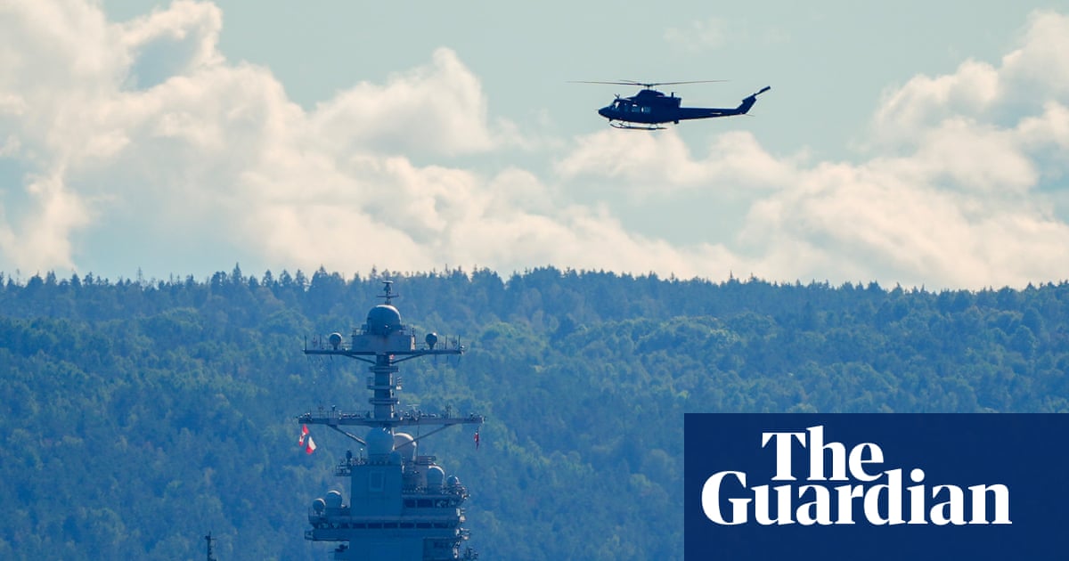 Pentagon deploys top aircraft carrier as Trump militarisation of Caribbean ratchets up