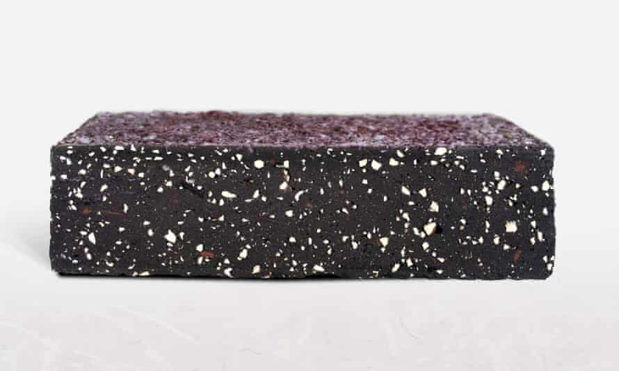 ‘The Aubergine’ waste based brick.