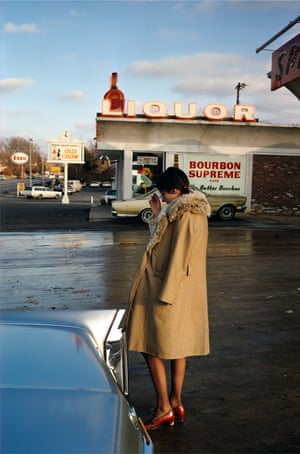The formal sophistication and pictorialism of these works is complemented by the way Eggleston evocatively manifests the unique character of the American postwar visual and material landscape.
