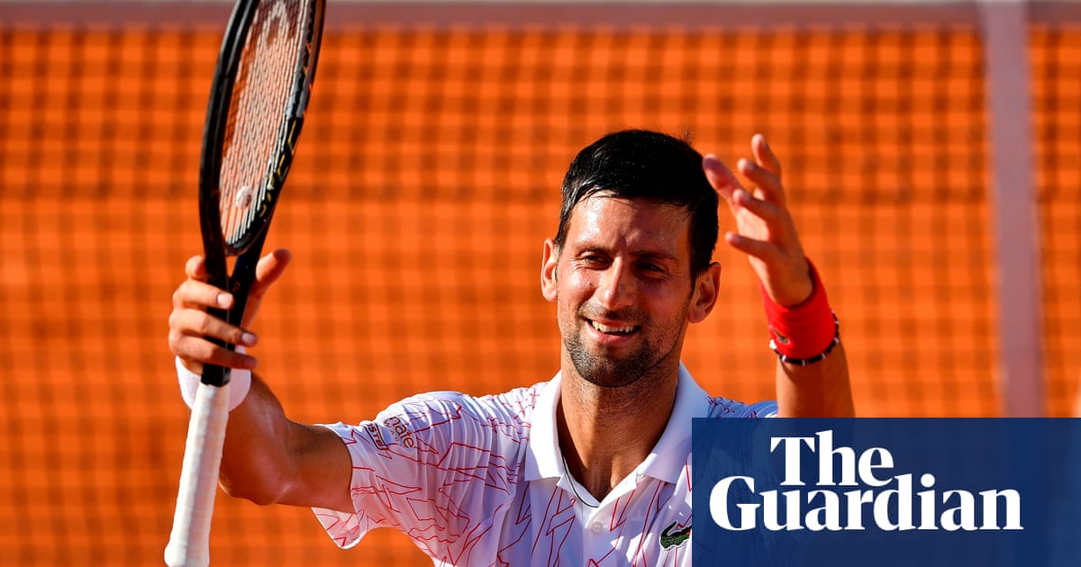 It reminds me of my childhood: tearful Djokovic sends fellow Serb into final