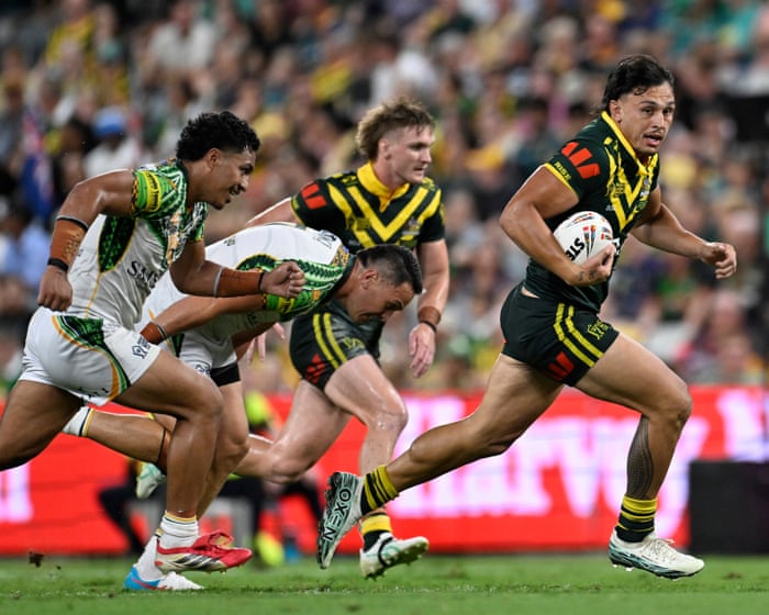 Australia 66-6 Cook Islands: men’s Rugby League World Cup – live reaction