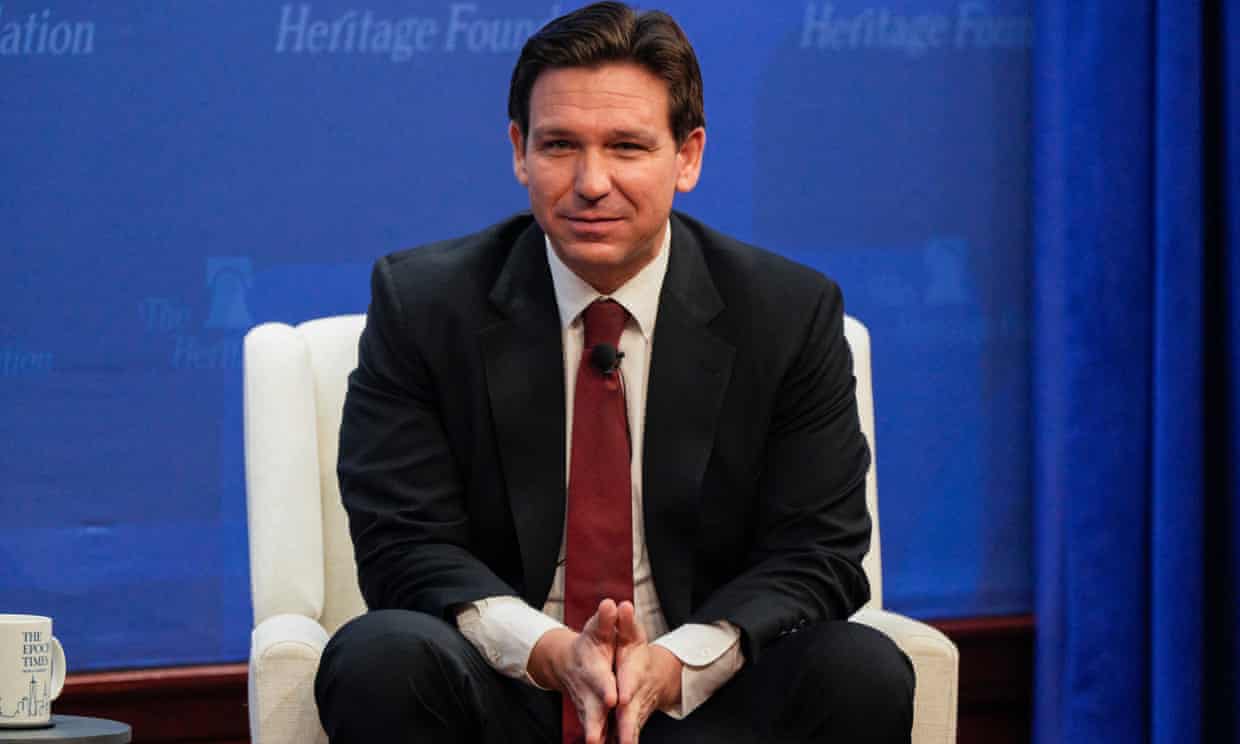 DeSantis plays at being president with his own Israel-Hamas foreign policy (theguardian.com)