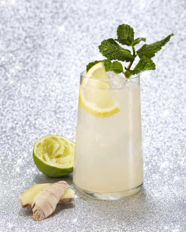 Cleaned-up Moscow Mule ... the Donkey Crunch.