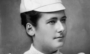 Lottie Dod: at 15, she was the youngest person to win a Wimbledon singels title, in 1887