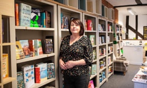 Julia Chesterman, owner of the Book Nook bookshop, which has shut due to the coronavirus lockdown.