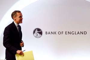 The Governor of the Bank of England, Mark Carney