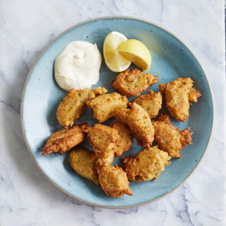 Casa do Frango’s bacalafel fritters.