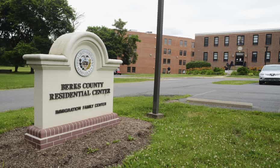 The Berks county residential center in Bern Township, Pennsylvania, where Maddie and Emerson Hernandez have been held.