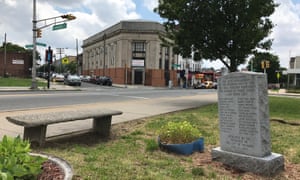 The memorial to the 26 people who lost their lives in the rebellion.
