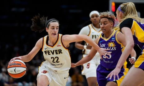 I was due': Caitlin Clark leads Indiana Fever past Sparks to first win of season | WNBA | The Guardian