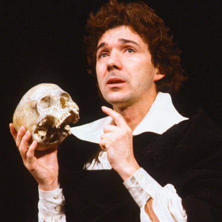 Grimes as Hamlet at the Theatre Royal Stratford East, 1981