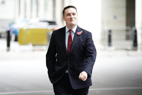 Shadow Health and Social Care secretary Wes Streeting. Picture date: Sunday October 30, 2022.