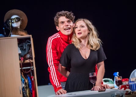 ‘Much more comfortable on stage’ … Bluemel with Amy Morgan in 2017’s Touch.