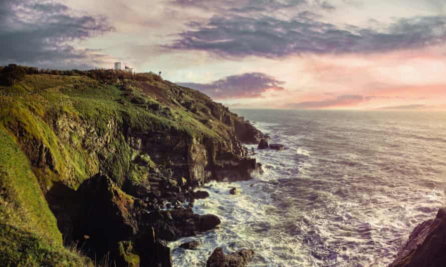 Shore leave: Lizard Point Lighthouse at sunrise.