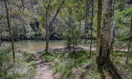 Marramarra creek in the Marramarra national park.
