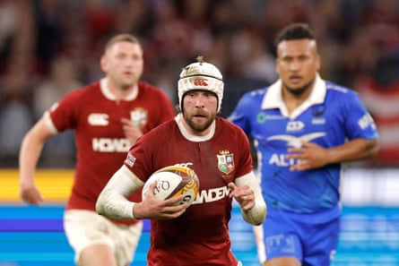 Mack Hansen in possession