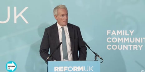 Danny Kruger at the Reform UK conference