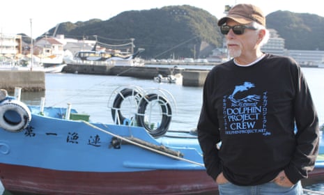 Ric O’Barry at Taiji harbour in September 2015