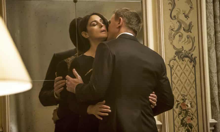 Bellucci with Daniel Craig in Spectre