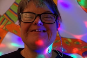 Jane Brennan during the recording of Who You Calling Slow?
