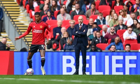 Ten Hag praises Rashford after Manchester United star hits out at abuse – video