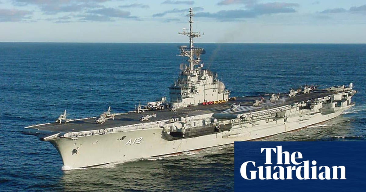 Brazil sinks aircraft carrier in Atlantic despite presence of asbestos and toxic materials