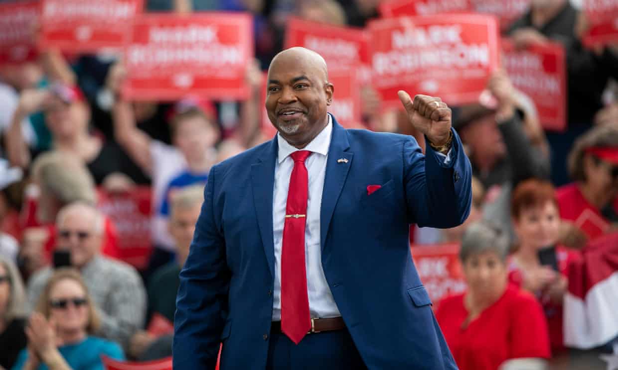 North Carolina: Mark Robinson attracts scrutiny as extremist in Republican race (theguardian.com)