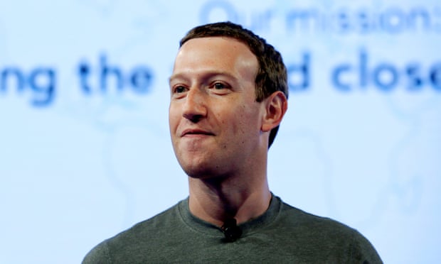 Mark Zuckerberg, the CEO of Facebook